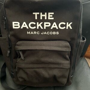 Marc Jacobs black backpack